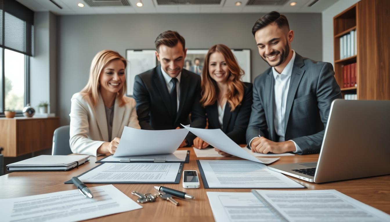 Property transfer support and coordination